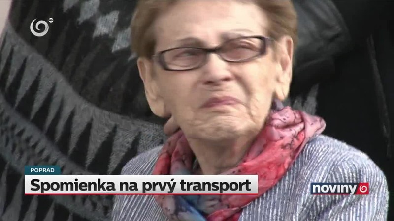 Spomienka na prvý transport