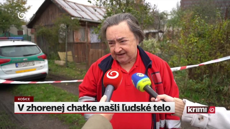 V zhorenej chatke našli ľudské telo