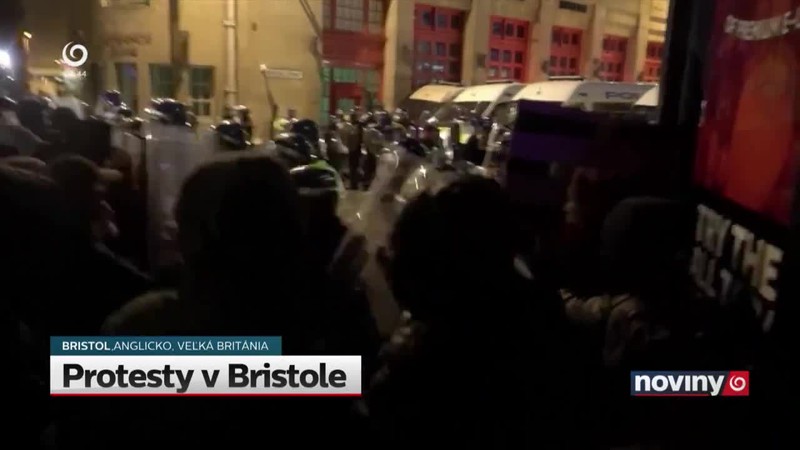 Protesty v Bristole