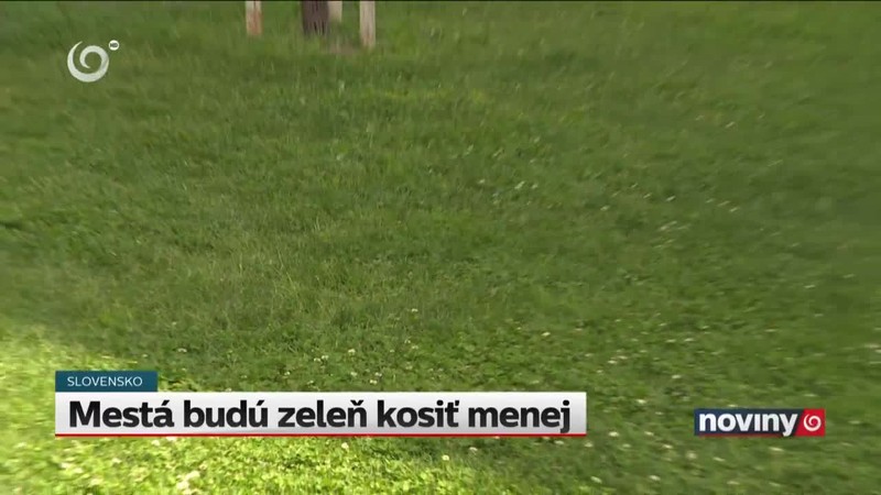 Mestá budú zeleň kosiť menej