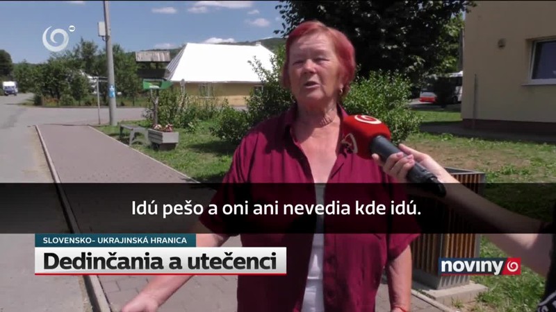 Dedinčania a utečenci