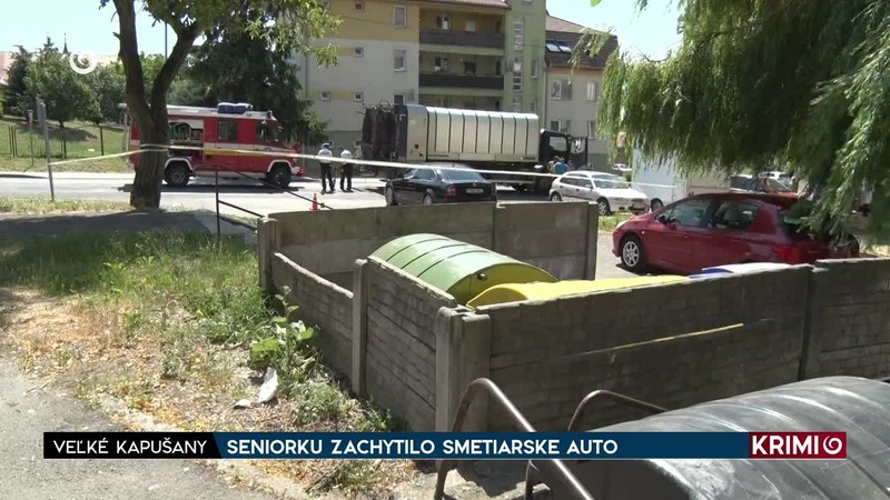 SENIORKU ZACHYTILO SMETIARSKE AUTO