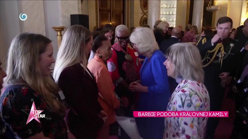 BARBIE PODOBA KRÁĽOVNEJ KAMILY