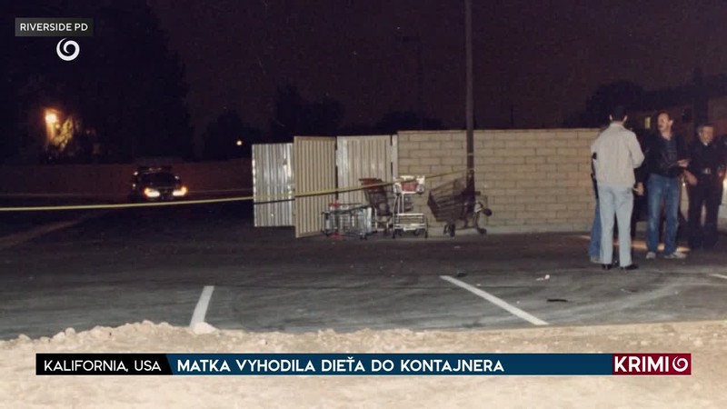 MATKA VYHODILA DIEŤA DO KONTAJNERA