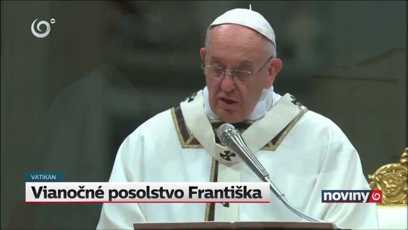 Vianočné posolstvo Františka