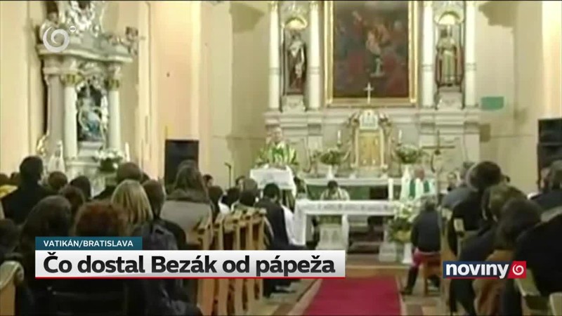 Čo dostal Bezák od pápeža