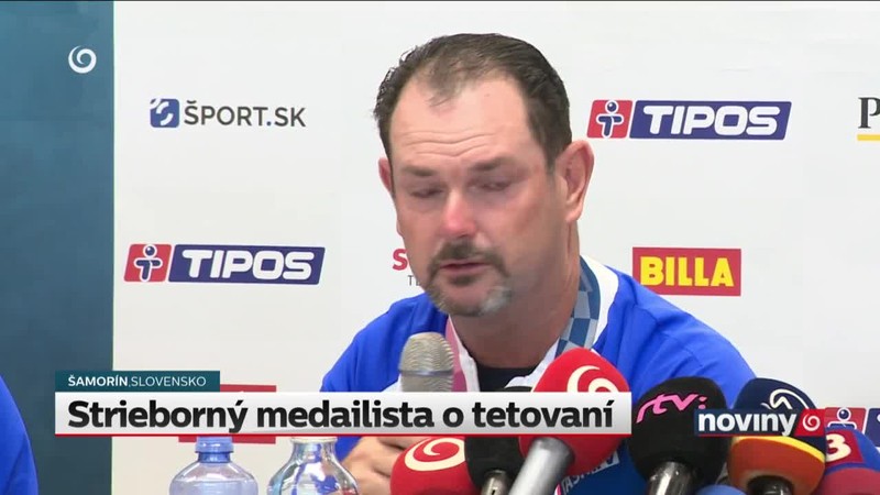 Strieborný medailista o tetovaní