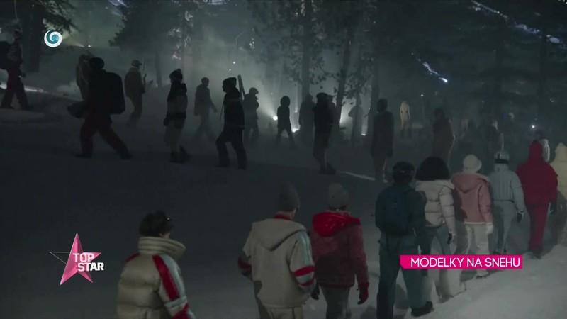 MODELKY NA SNEHU