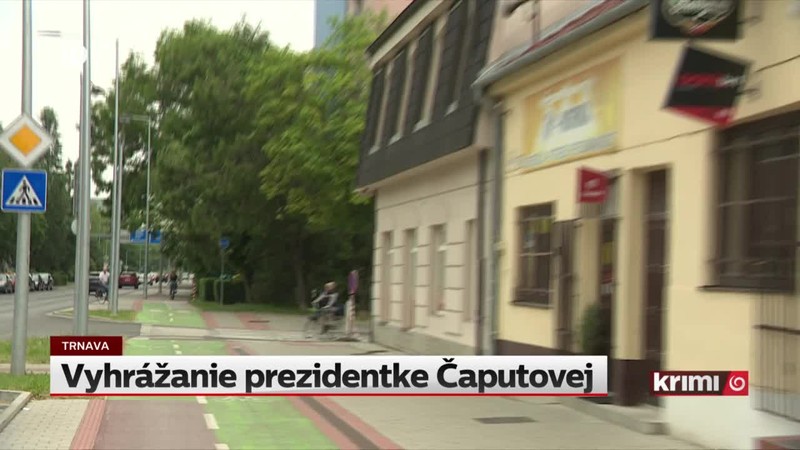 Vyhrážanie prezidentke Čaputovej