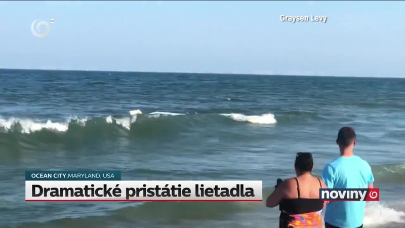 Dramatické pristátie lietadla