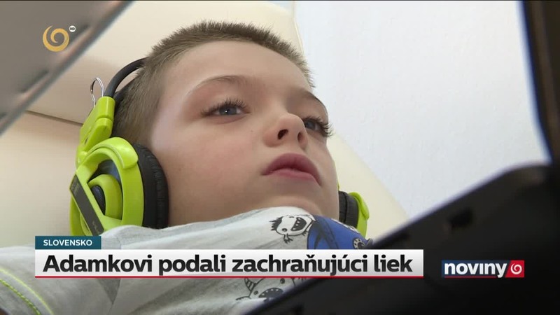 Adamkovi podali zachraňujúci liek
