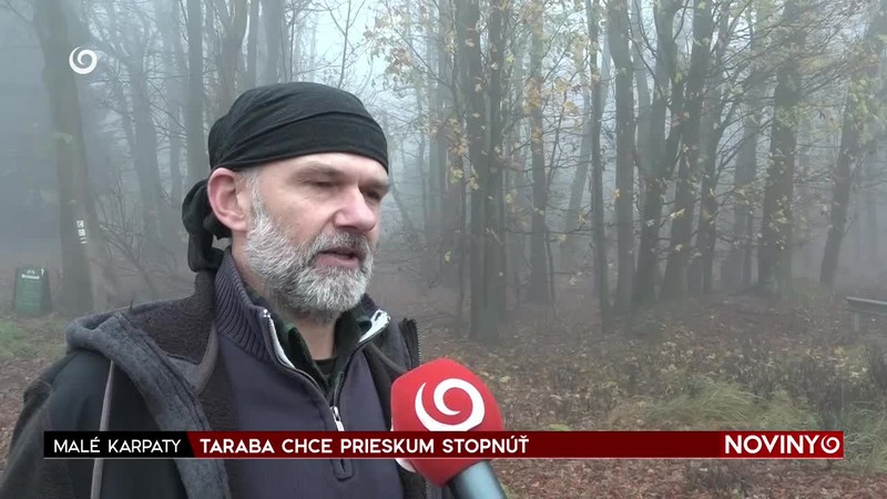 TARABA CHCE PRIESKUM STOPNÚŤ