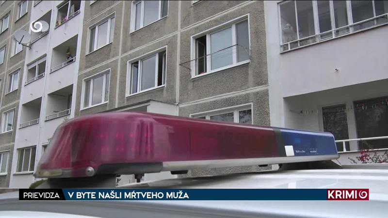 V BYTE NAŠLI MŔTVEHO MUŽA