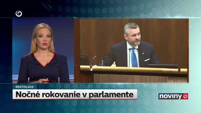 Nočné rokovanie v parlamente