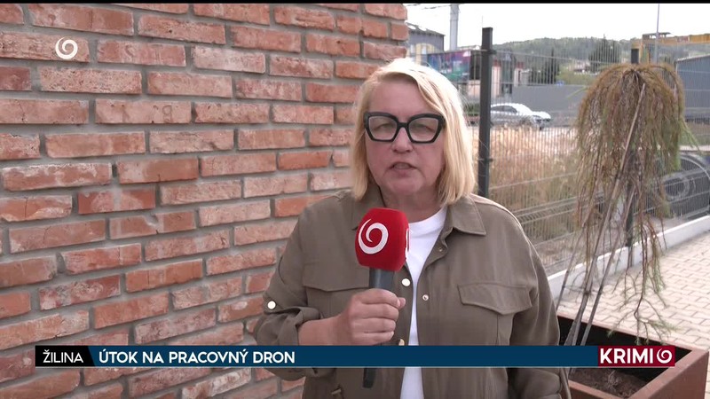 ÚTOK NA PRACOVNÝ DRON