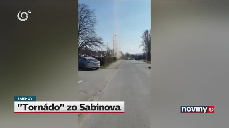 "Tornádo" zo Sabinova