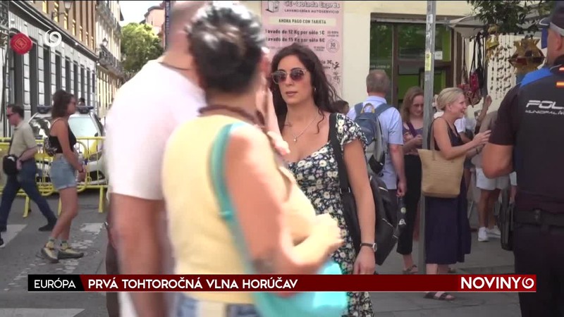 PRVÁ TOHTOROČNÁ VLNA HORÚČAV