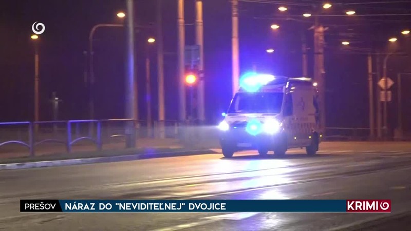 NÁRAZ DO "NEVIDITEĽNEJ" DVOJICE