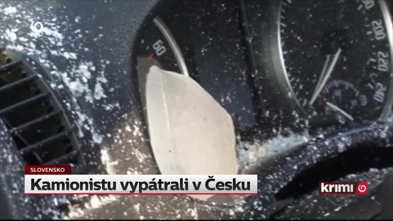 Kamionistu vypátrali v Česku