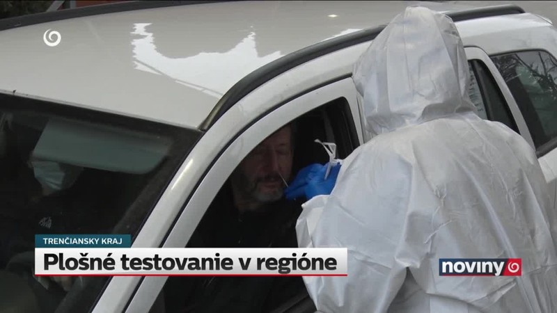 Plošné testovanie v regióne