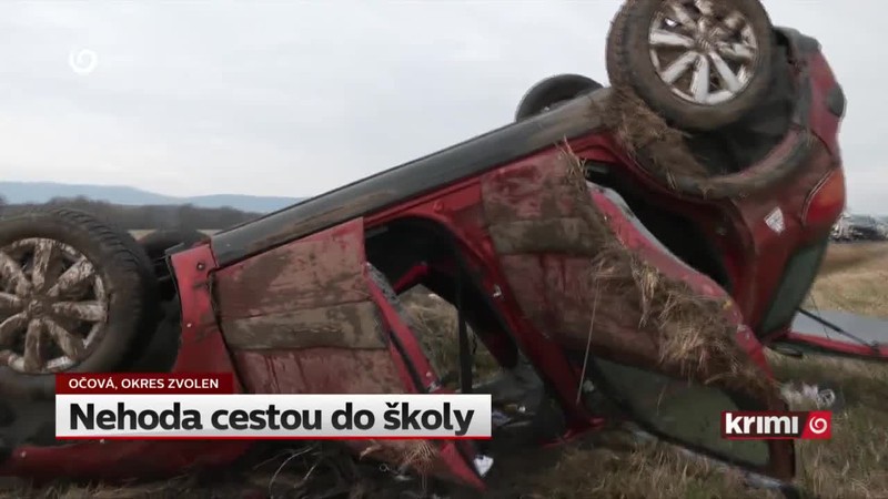 Nehoda cestou do školy