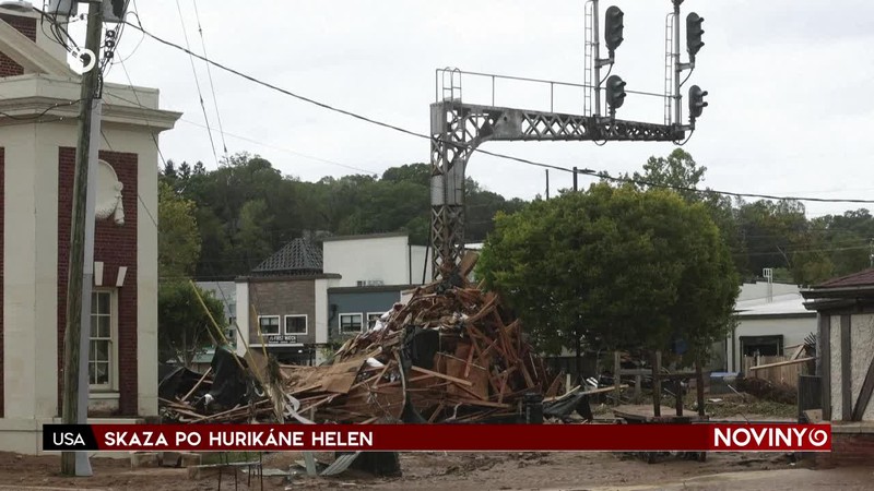 SKAZA PO HURIKÁNE HELEN