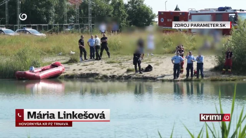 Tragické kúpanie na jazere...