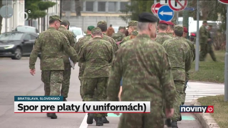 Spor pre platy (v uniformách)