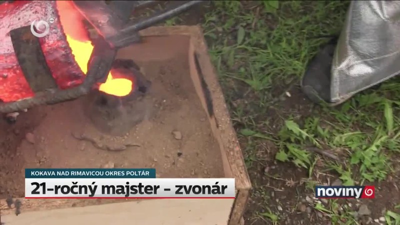 21-ročný majster - zvonár