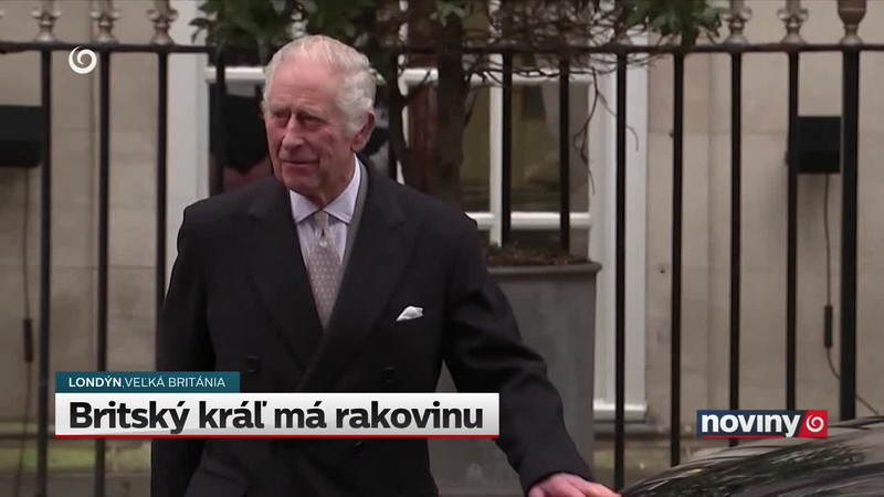 Britský kráľ má rakovinu