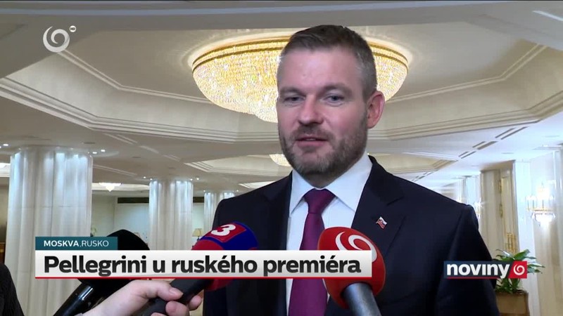 Pellegrini u ruského premiéra