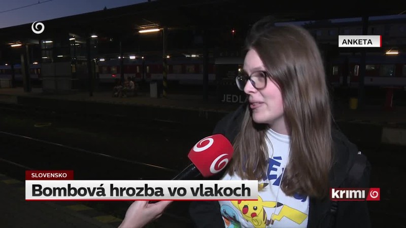 Bombová hrozba vo vlakoch