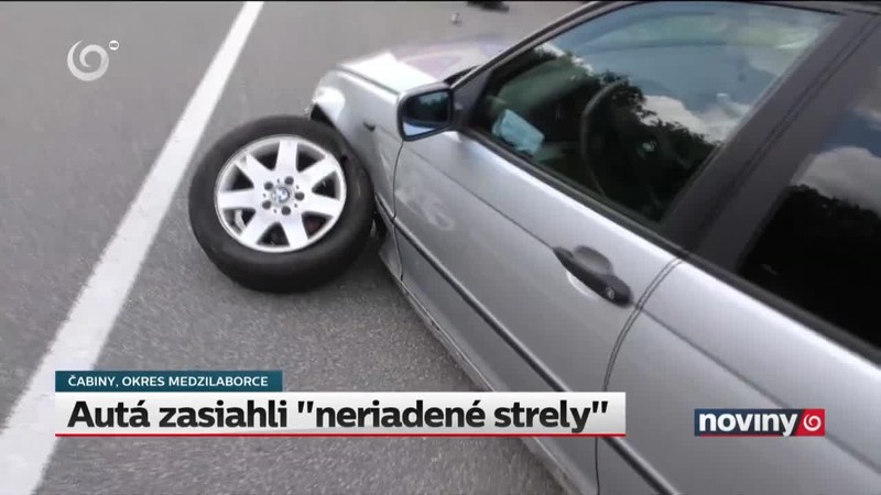 Autá zasiahli "neriadené strely"