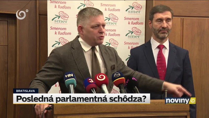 Posledná parlamentná schôdza?