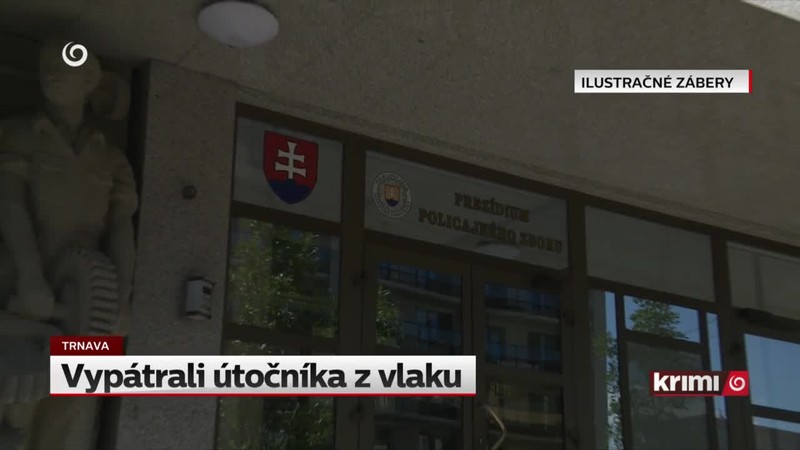 Vypátrali útočníka z vlaku