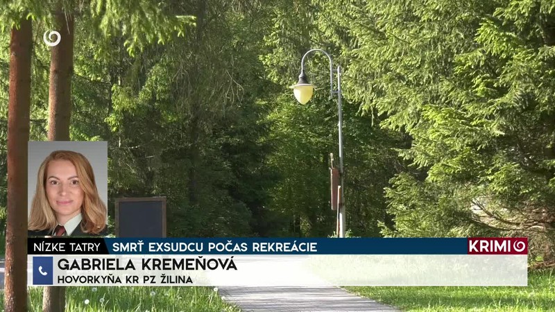 SMRŤ EXSUDCU POČAS REKREÁCIE