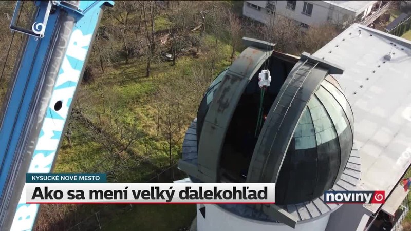 Ako sa mení veľký ďalekohľad
