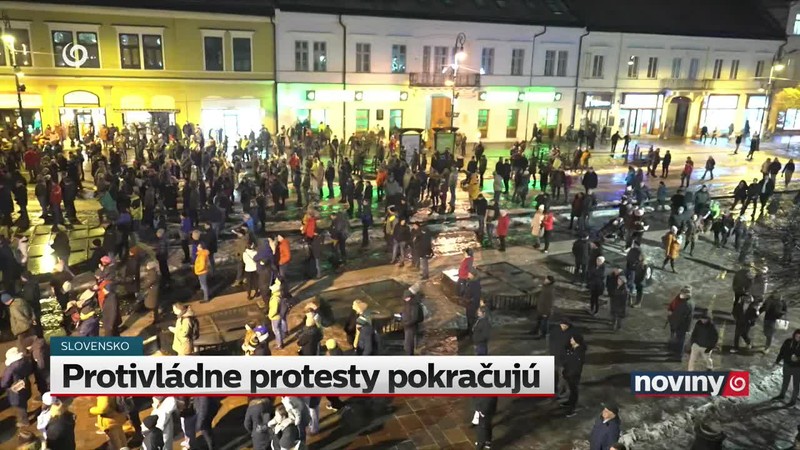 Protivládne protesty pokračujú