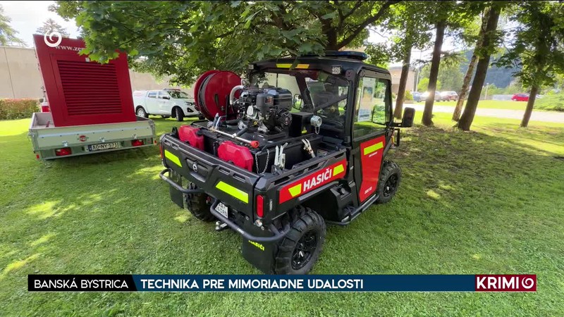 TECHNIKA PRE MIMORIADNE UDALOSTI