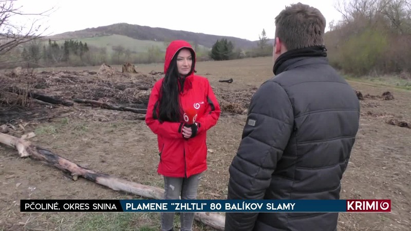 PLAMENE "ZHLTLI" 80 BALÍKOV SLAMY