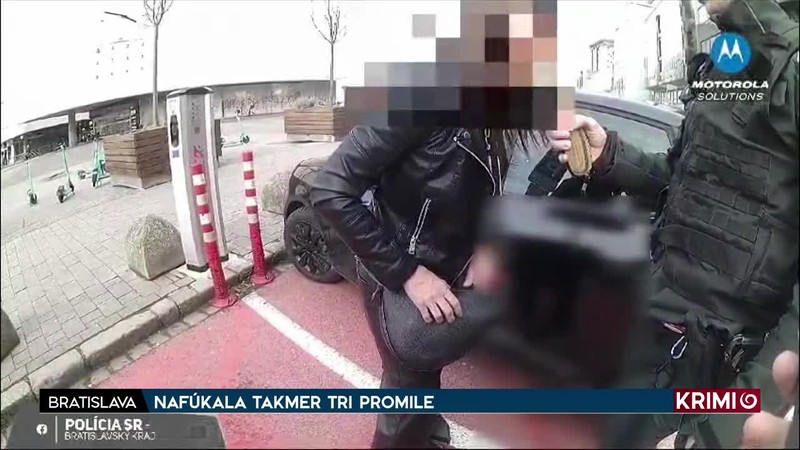 NAFÚKALA TAKMER TRI PROMILE