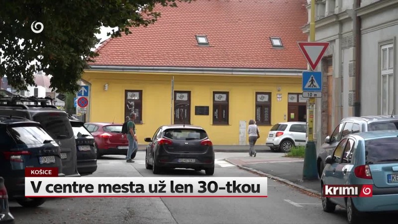 V centre mesta už len 30-tkou