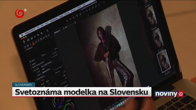 Svetoznáma modelka na Slovensku