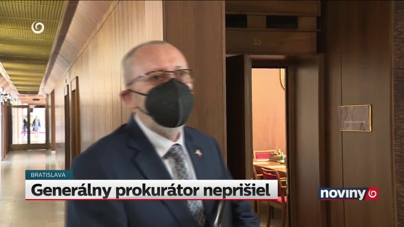 Generálny prokurátor neprišiel