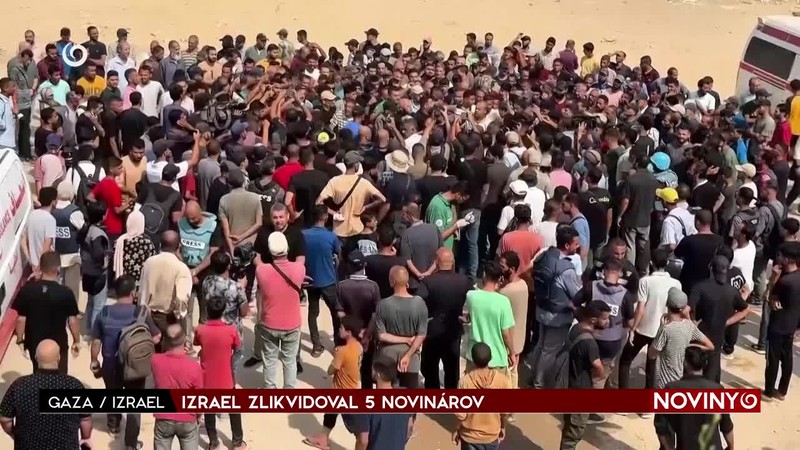 IZRAEL ZLIKVIDOVAL 5 NOVINÁROV