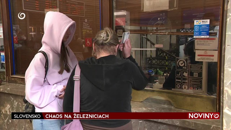 CHAOS NA ŽELEZNICIACH