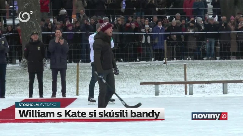 William s Kate si skúsili bandy