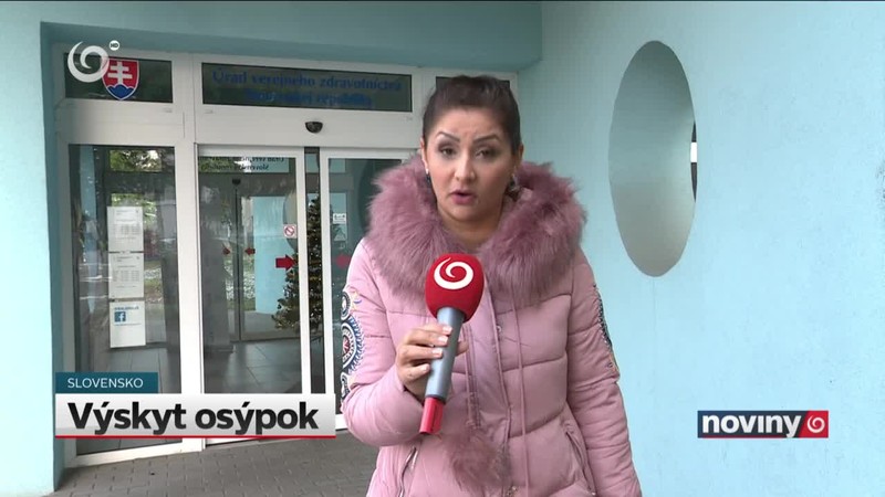 Výskyt osýpok
