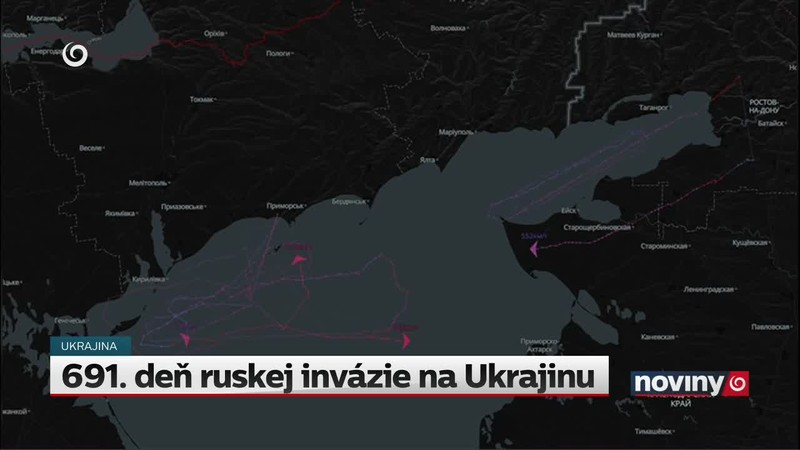 691. deň ruskej invázie na Ukrajinu