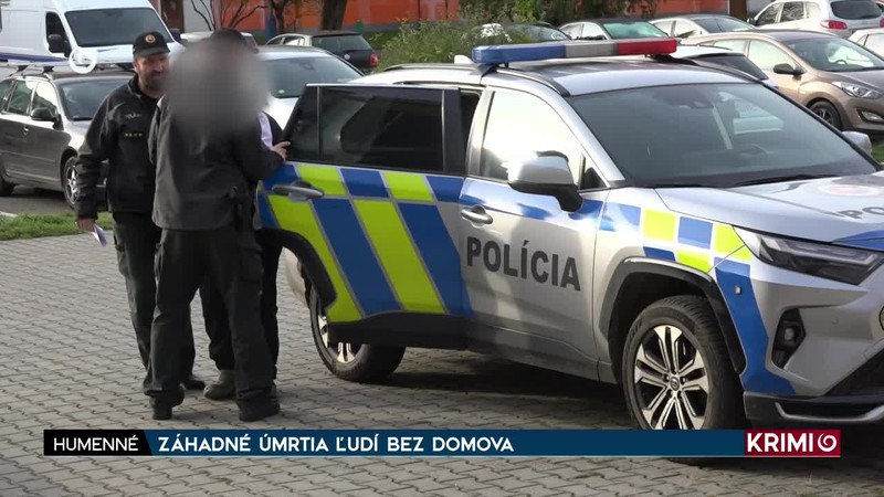ZÁHADNÉ ÚMRTIA ĽUDÍ BEZ DOMOVA